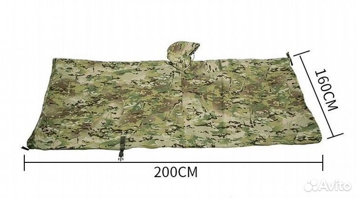 Спальник пончо Carinthia tactical poncho CPS