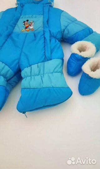 Новый зимний комбинезон 68 р