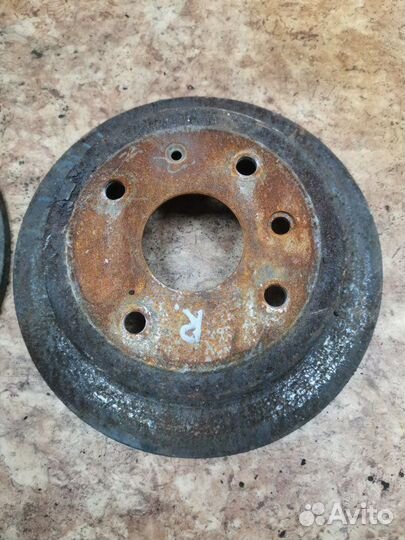 Диск тормозной задний Chevrolet Lacetti хэтчбэк