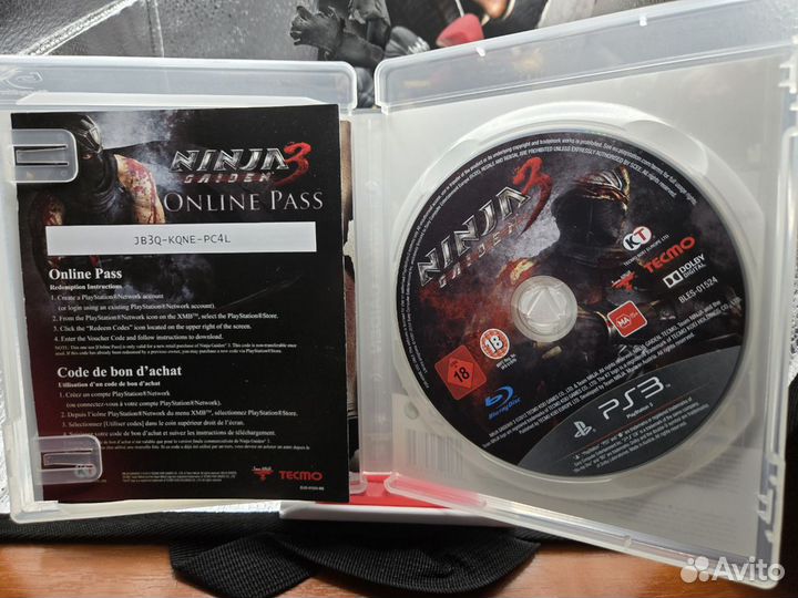 Ninja Gaiden 3, PlayStation 3, коллекционка