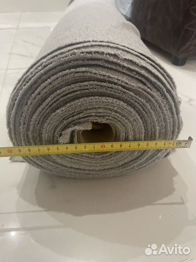 Футер серый меланж