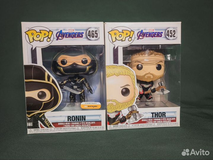 Фигурки Funko Pop: Ronin (Ронин) и Thor (Тор)