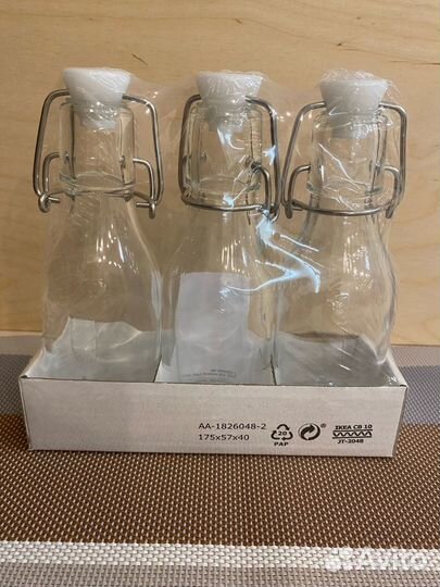 Бутылочки IKEA коркен korken новые