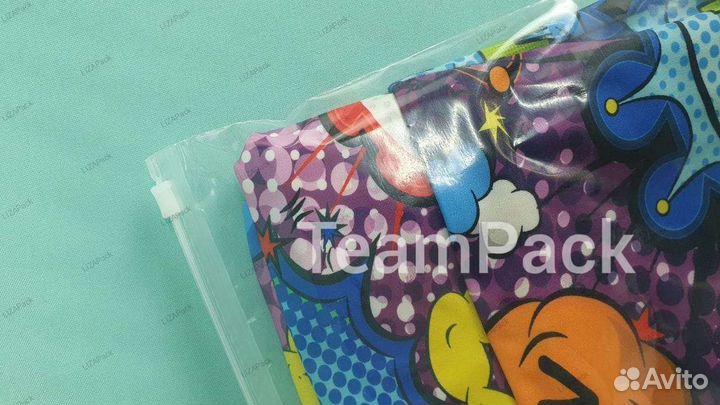 Пакет зип лок с бегунком прозрачный