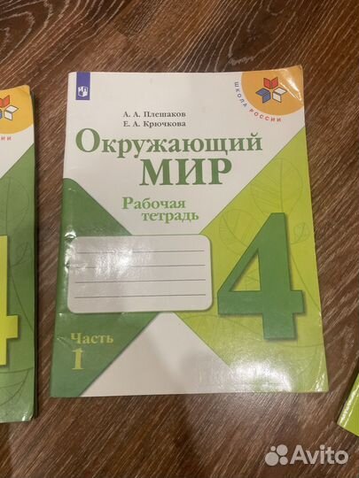 Рабочая тетрадь окружающий мир 4 класс