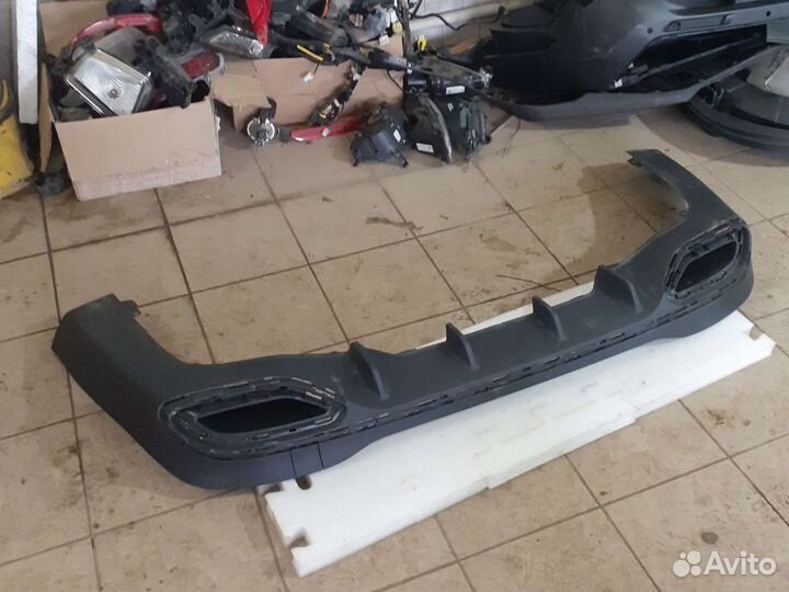 Юбка заднего бампера Mercedes CLA C118