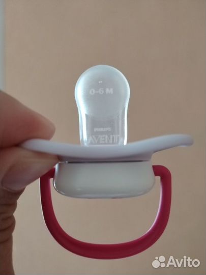 Соска-пустышка силиконовая Philips Avent ultra air