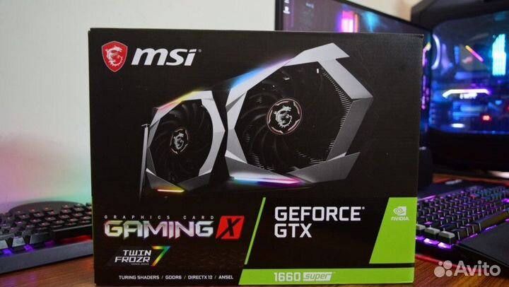 MSI GeForce GTX 1660 super Gaming X