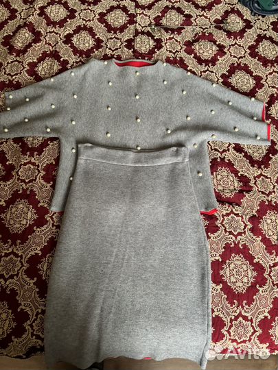 Костюм двойка с юбкой