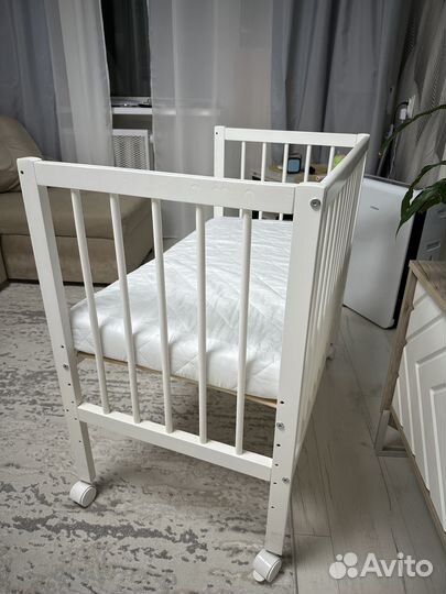 Приставная кроватка tomix