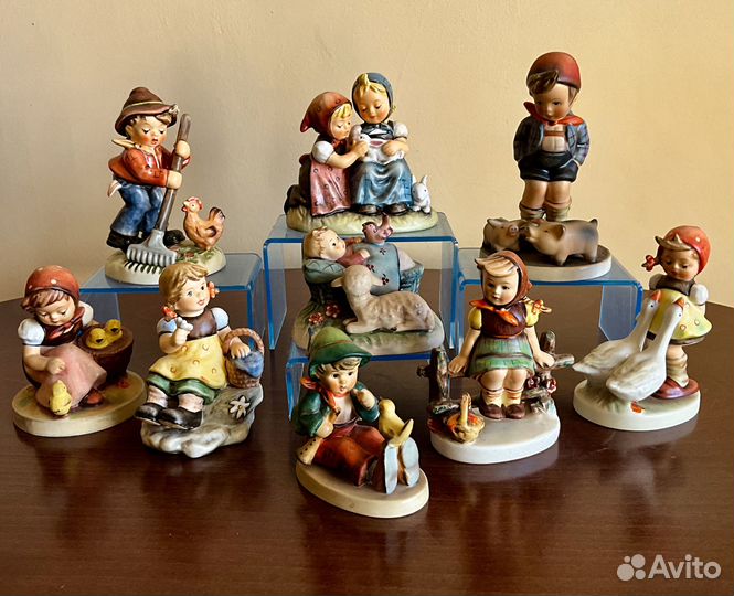 Фарфоровые статуэтки. Hummel, Goebel, Германия