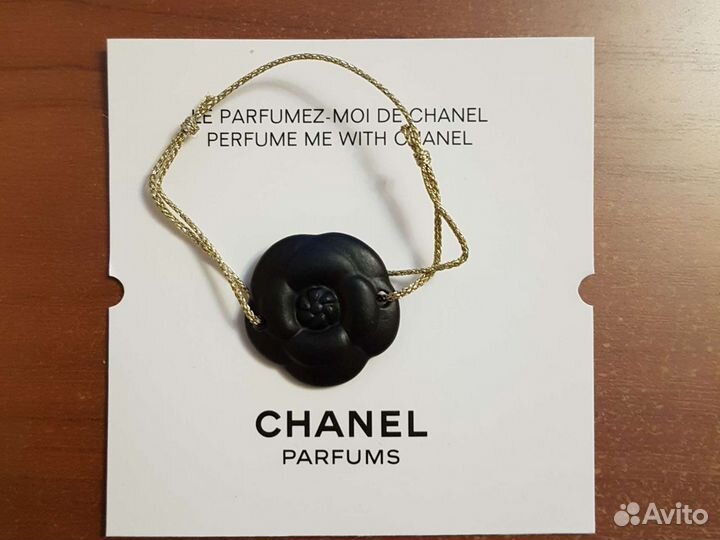 Chanel освежитель камея браслет резиночка значок