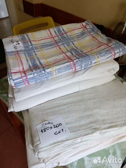 Простыни, пододеяльники хлопок