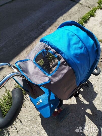 Детская прогулочная коляска велосипед