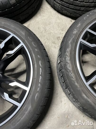 Диски бмв с зимней резиной 245/45 r18