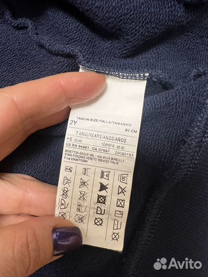 Бомбер Benetton 90 см