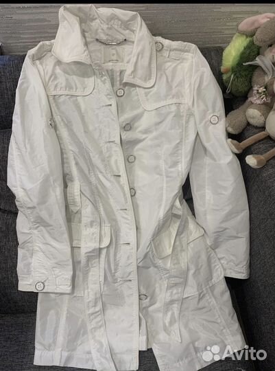 Плащ фирменный, xs