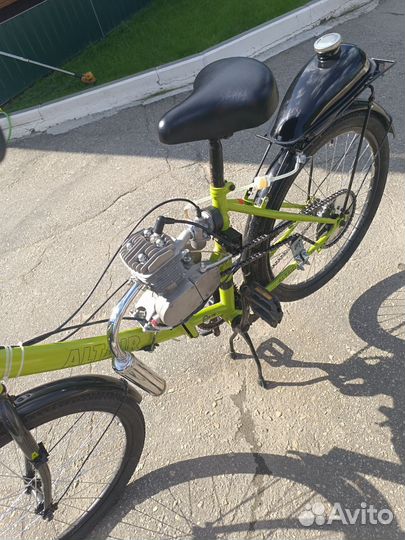 Веломопед дырчик f80