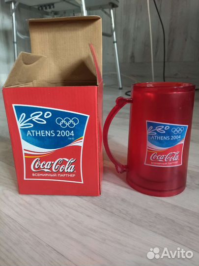 Кружка от coca-cola Олимпийские игры 2004
