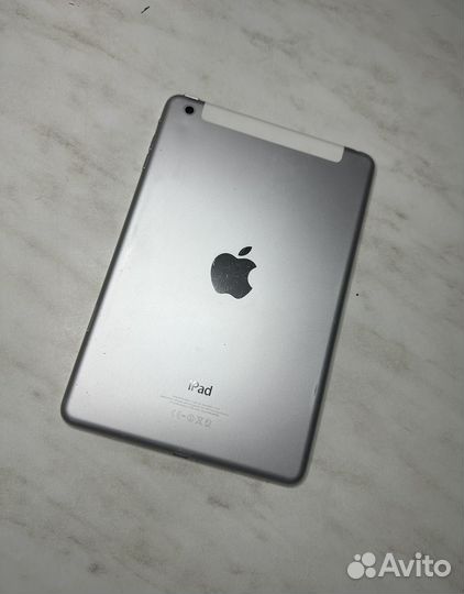Айпад Apple iPad Mini 16Gb Wi-Fi, 4G Silver