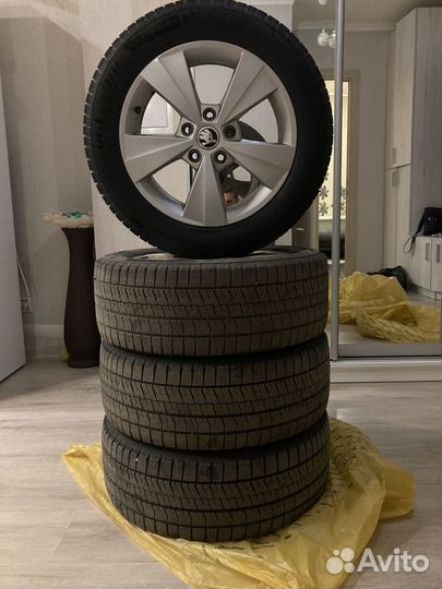 Зимние колеса r 16 шкода