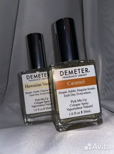 Одеколон Demeter Духи Карамель Гавайская ваниль