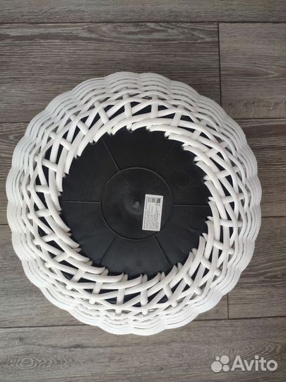 Корзина Кашпо Горшок для цветов из ротанга