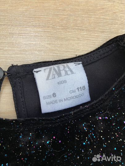 Платье zara 116 нарядное