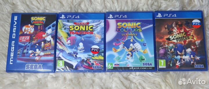 Коллекция Sonic PS4 / PS5