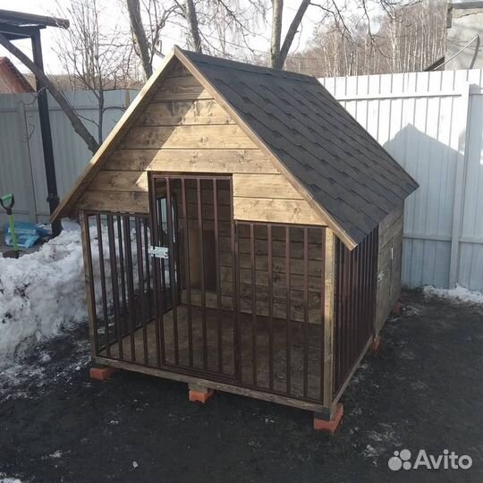 Вольер будка