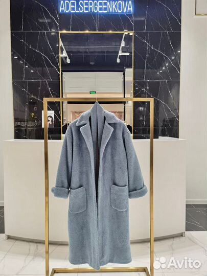 Шубка тедди теплая с шерстью, сентипон, one size