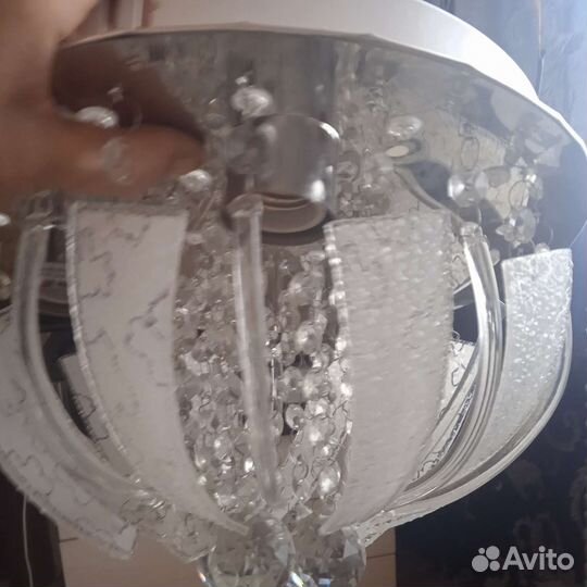 Люстра потолочная светодиодная бу