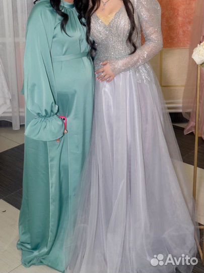 Платье в пол