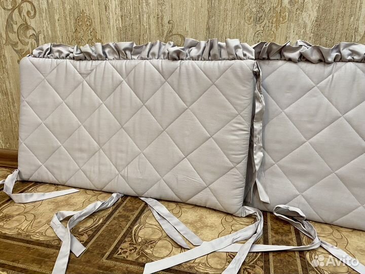 Бортики для детской кроватки