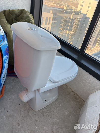 Унитаз от застройщика