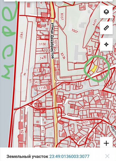 Участок 5,5 сот. (СНТ, ДНП)