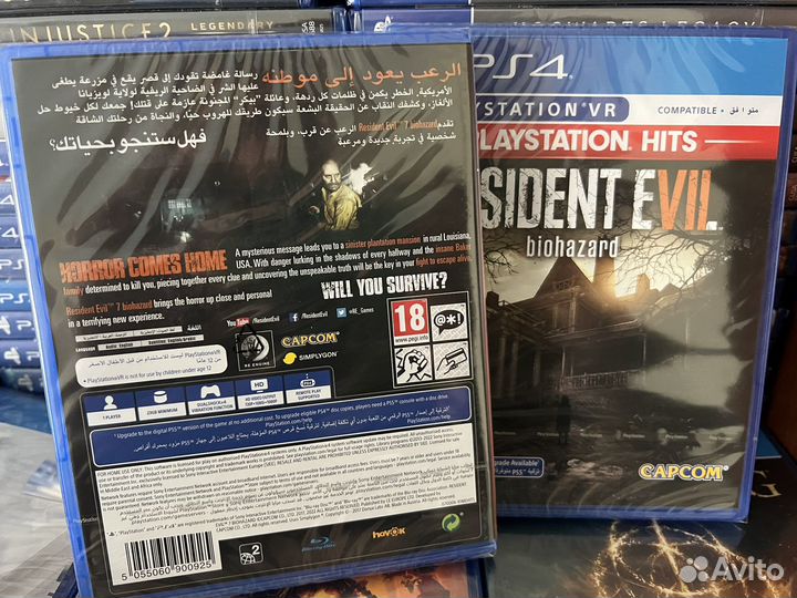 Диск Resident Evil 7 Biohazard PS4 VR / Новый