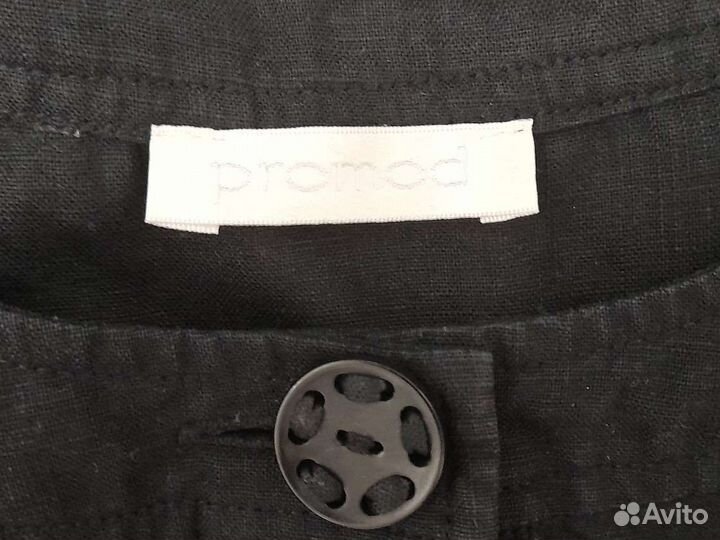 Льняной комбинезон