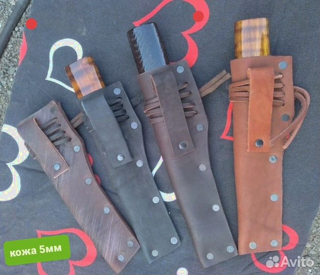 Якутский нож с М61 гравировкой