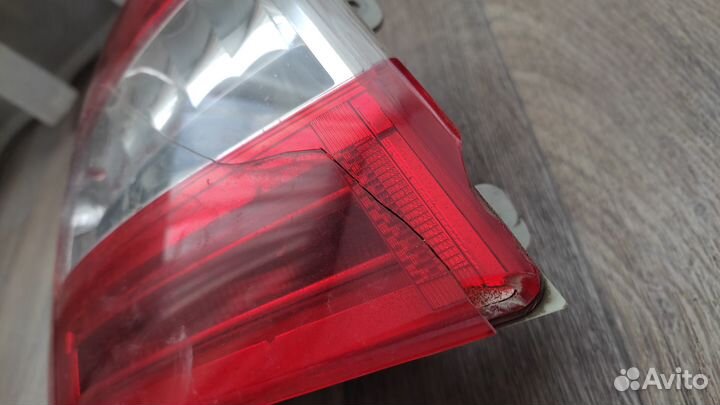 Фонарь задний левый skoda octavia а7 оригинал