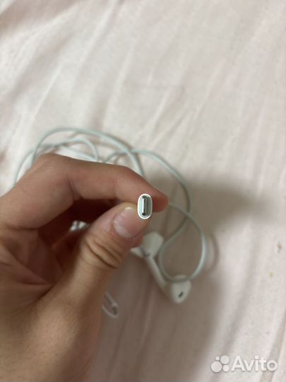 Наушники apple earpods lightning
