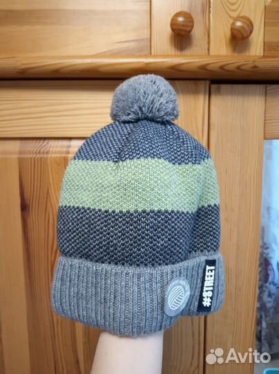 Новая шапка для мальчика 54-56 р