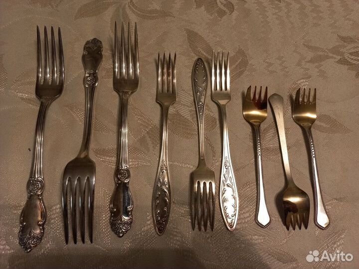 Набор вилок мельхиоровых СССР