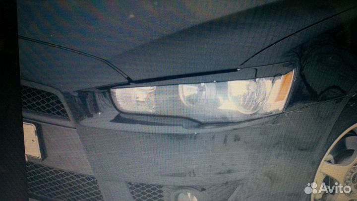 Реснички на фары фонари Лансер 10 X bmw e39