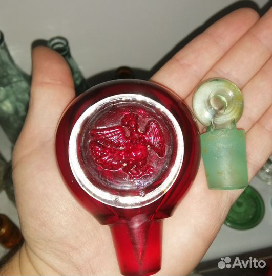 Старинные бутылки