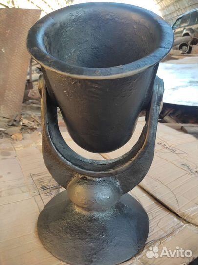 Урна чугунная СССР парковая