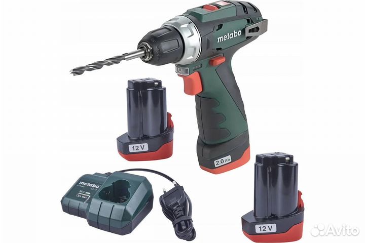 Шуруповерт Metabo powermaxx bs 12 В