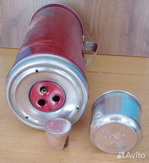 Термос с ручкой СССР 2 л олень