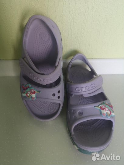 Сандали crocs для девочки р. 25