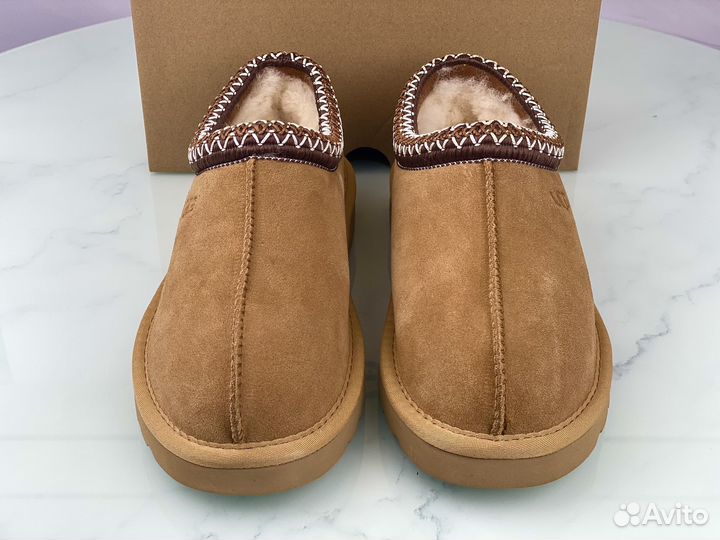 Слипоны женские Угги Ugg Tasman Slipper Chestnut